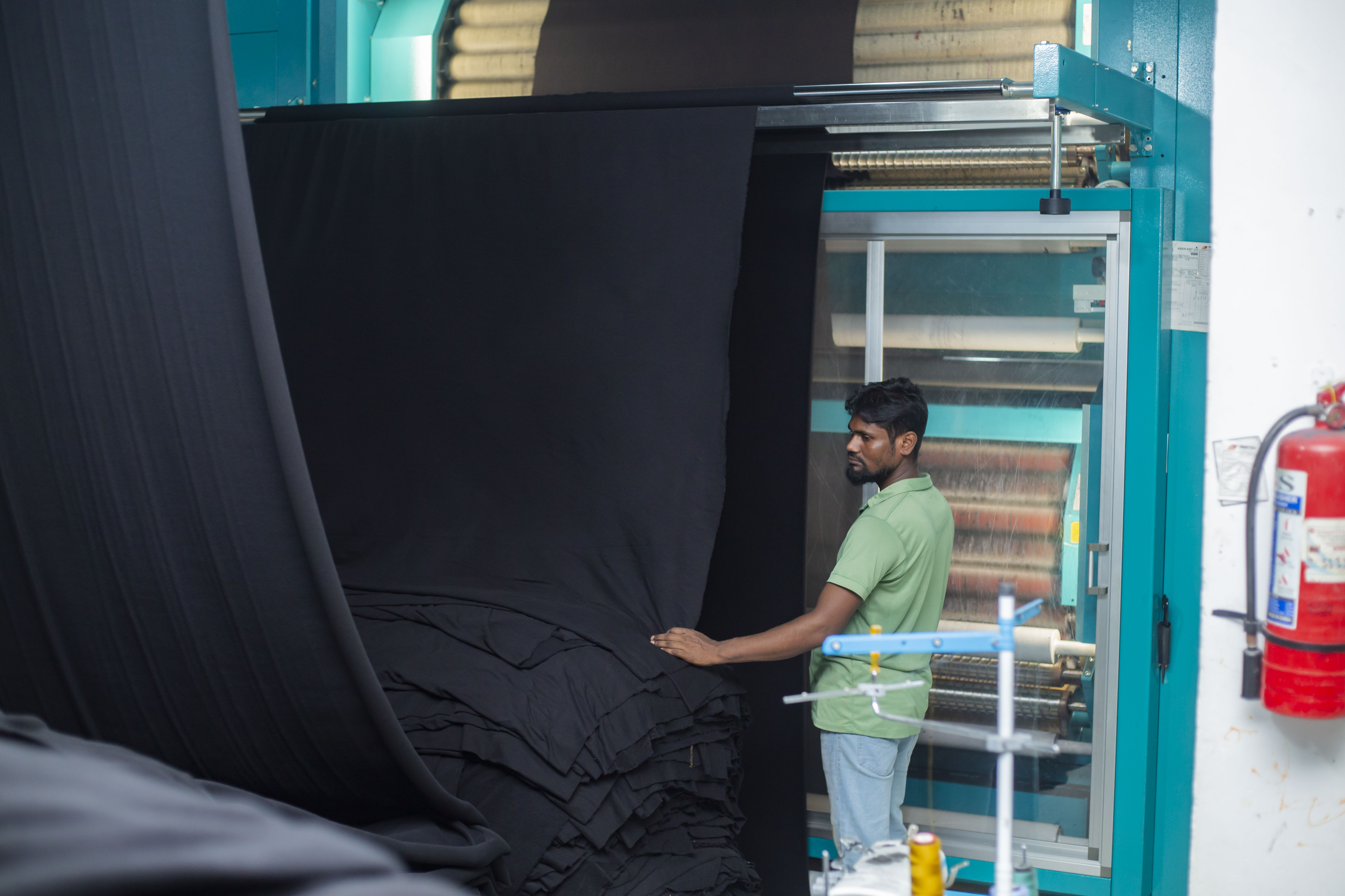 LAFER (ITALIAN) DOUBLE DRUM BRUSH/RAISING MACHINE (TWO M/C)